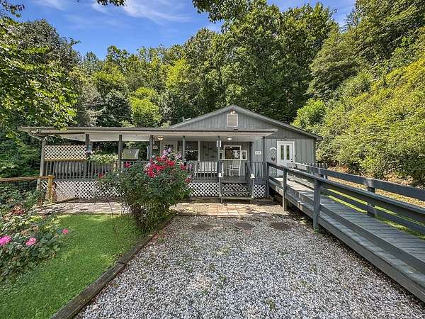 3.2 Acres of Residential Land with Home for Sale in Bryson City, North Carolina