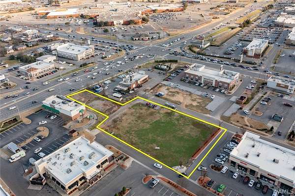 1.2 Acres of Commercial Land for Lease in Tuscaloosa, Alabama