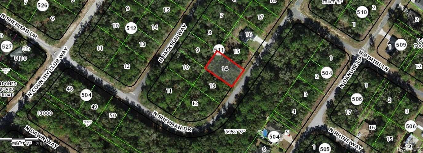0.23 Acres of Residential Land for Sale in Citrus Springs, Florida