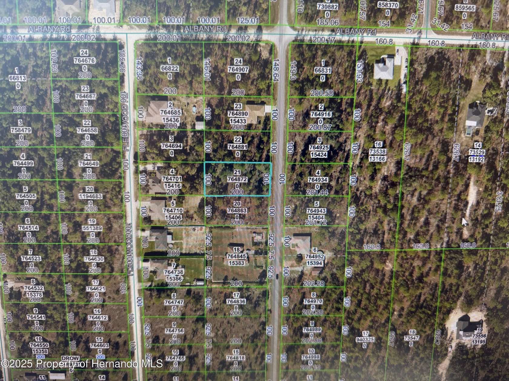 0.46 Acres of Residential Land for Sale in Weeki Wachee, Florida