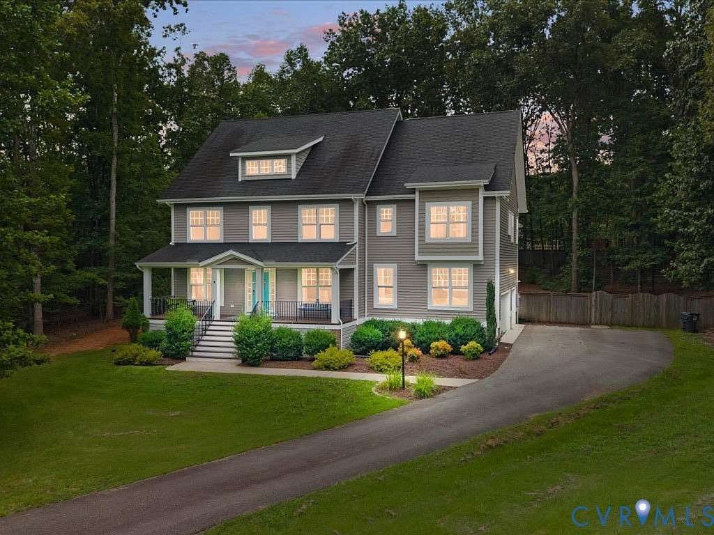 3.45 Acres of Residential Land with Home for Sale in Powhatan, Virginia