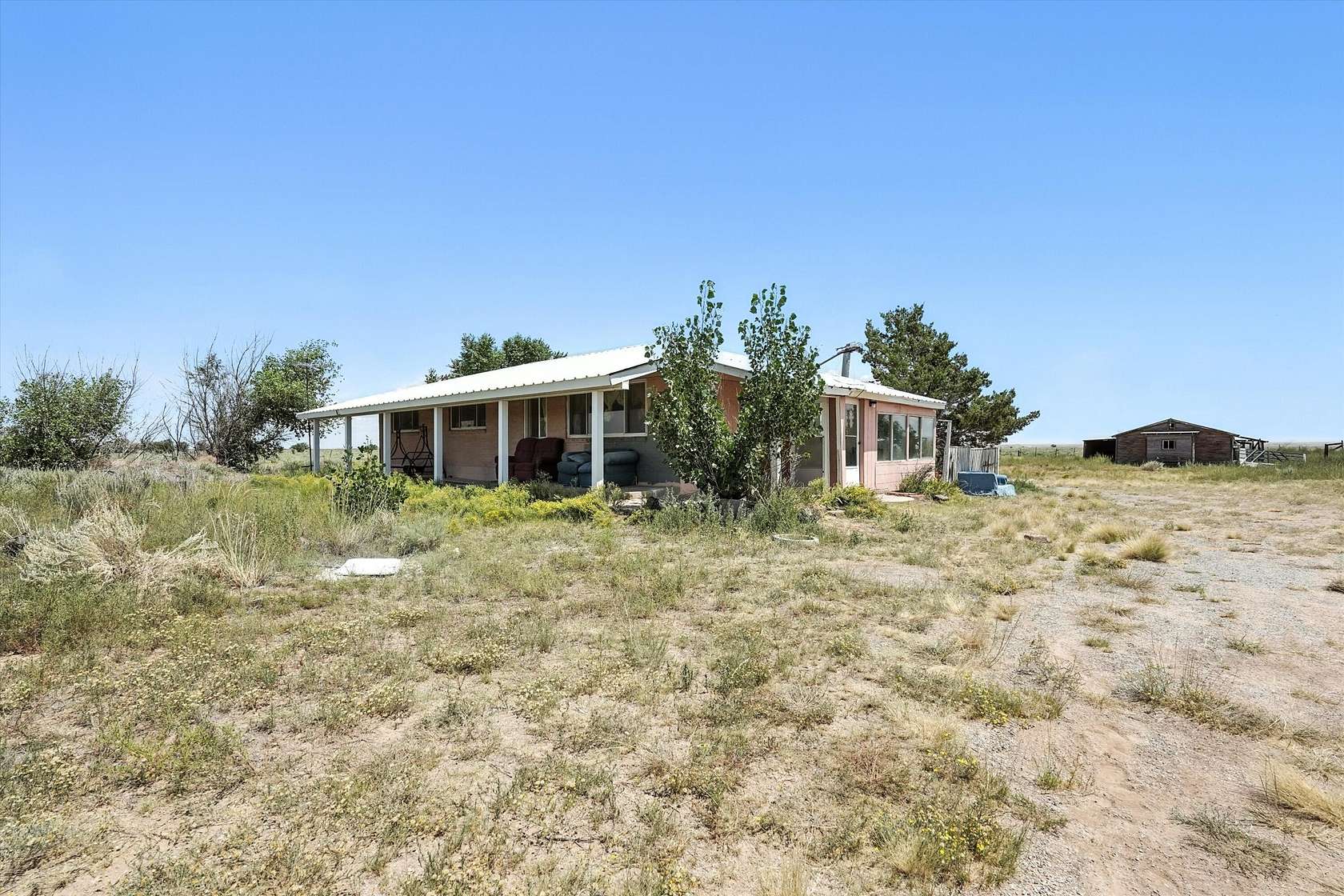 20 Acres of Land with Home for Sale in Willard, New Mexico