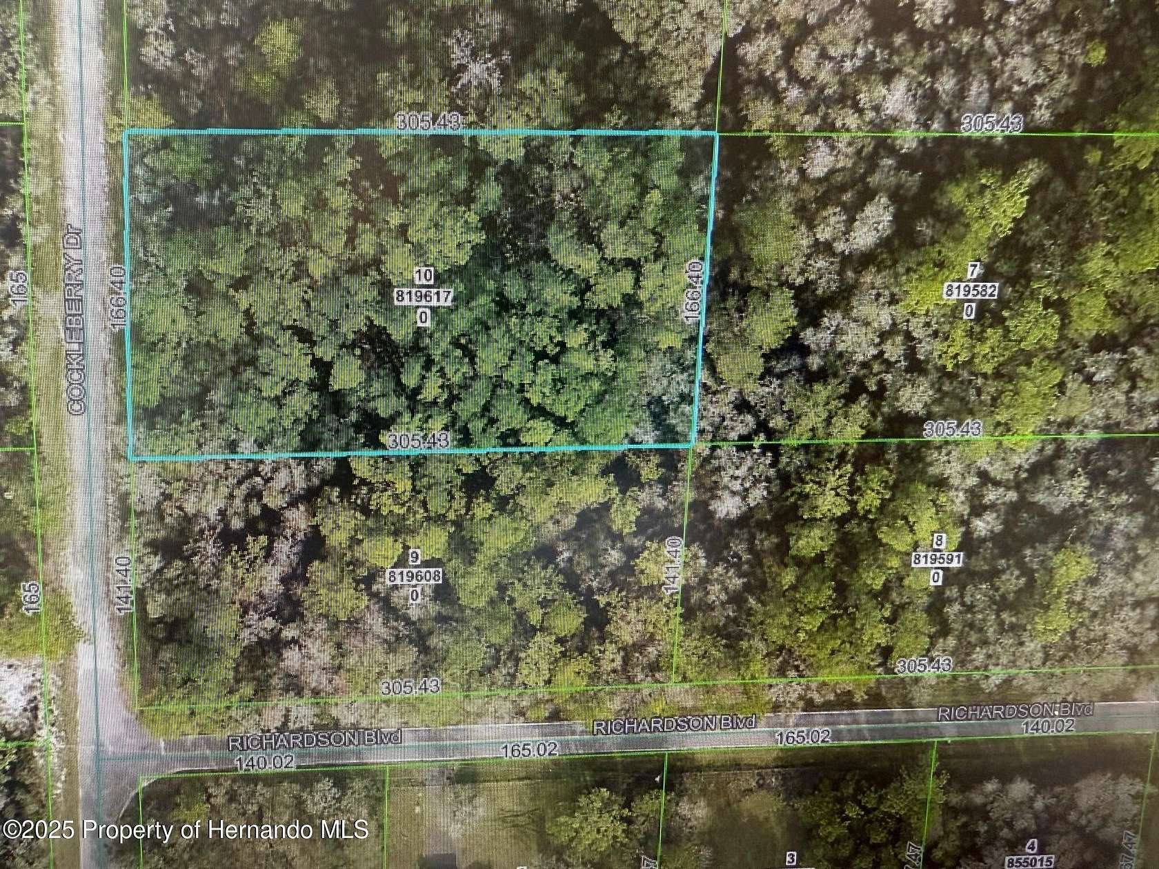 1.16 Acres of Residential Land for Sale in Ridge Manor, Florida