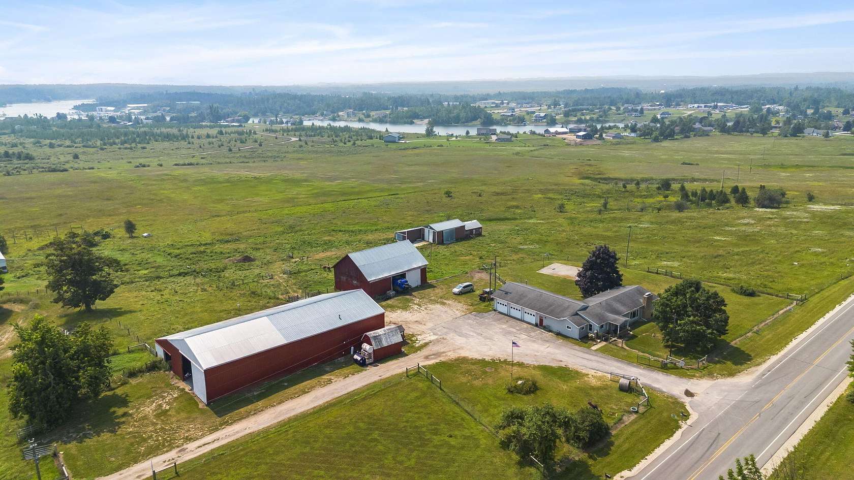 73 Acres of Agricultural Land with Home for Sale in Cheboygan, Michigan