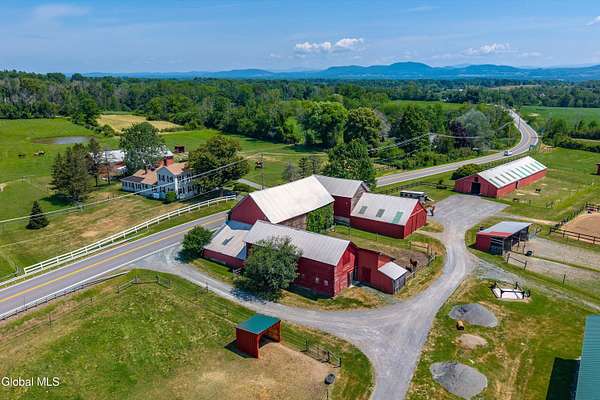 47.1 Acres of Agricultural Land with Home for Sale in Stillwater, New York