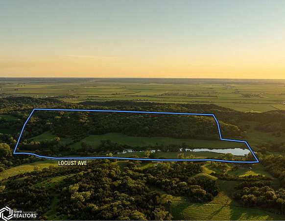 203 Acres of Recreational Land & Farm for Auction in Missouri Valley, Iowa