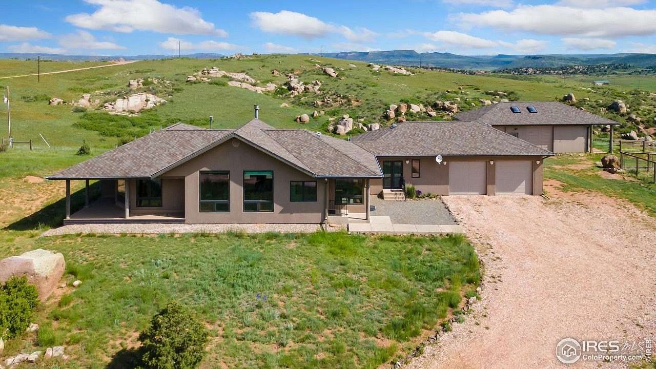 40 Acres of Land with Home for Sale in Laporte, Colorado