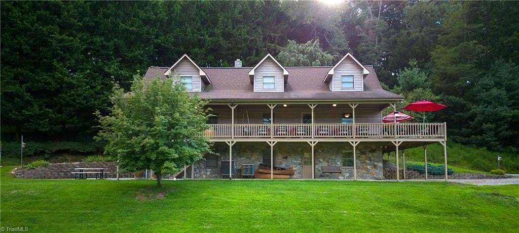 8.24 Acres of Residential Land with Home for Sale in Mouth of Wilson, Virginia