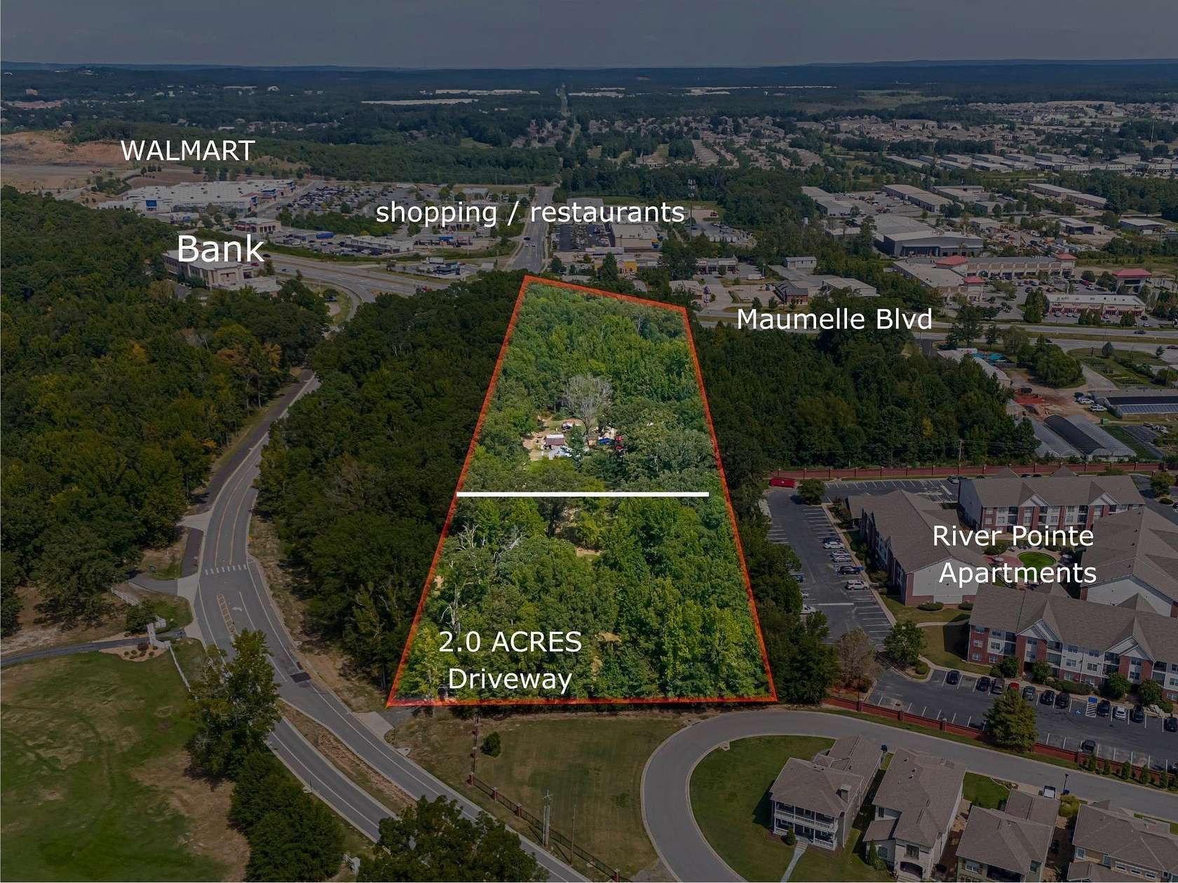 2 Acres of Improved Mixed-Use Land for Sale in North Little Rock, Arkansas