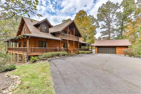 29.8 Acres of Recreational Land with Home for Sale in Talking Rock, Georgia