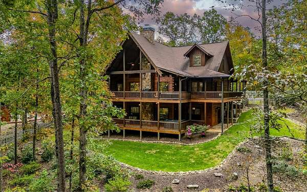 29.8 Acres of Recreational Land with Home for Sale in Talking Rock, Georgia