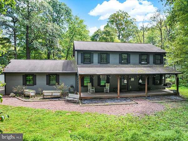 2 Acres of Residential Land with Home for Sale in Morgantown, Pennsylvania