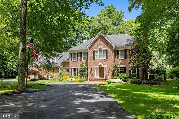 2 Acres of Residential Land with Home for Sale in Great Falls, Virginia