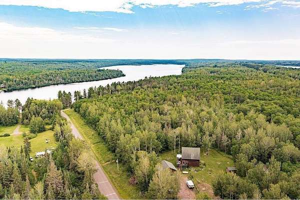 14.7 Acres of Recreational Land with Home for Sale in Brimson, Minnesota