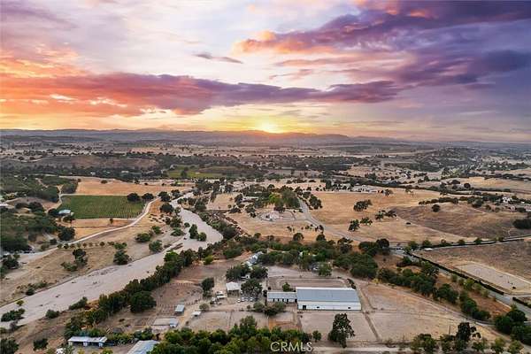 20.2 Acres of Agricultural Land with Home for Sale in Paso Robles, California