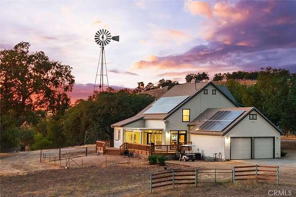 20.2 Acres of Agricultural Land with Home for Sale in Paso Robles, California