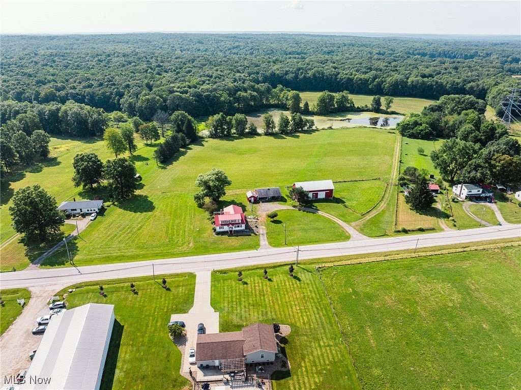 80.8 Acres of Recreational Land with Home for Auction in Ravenna, Ohio