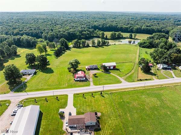80.8 Acres of Recreational Land with Home for Auction in Ravenna, Ohio