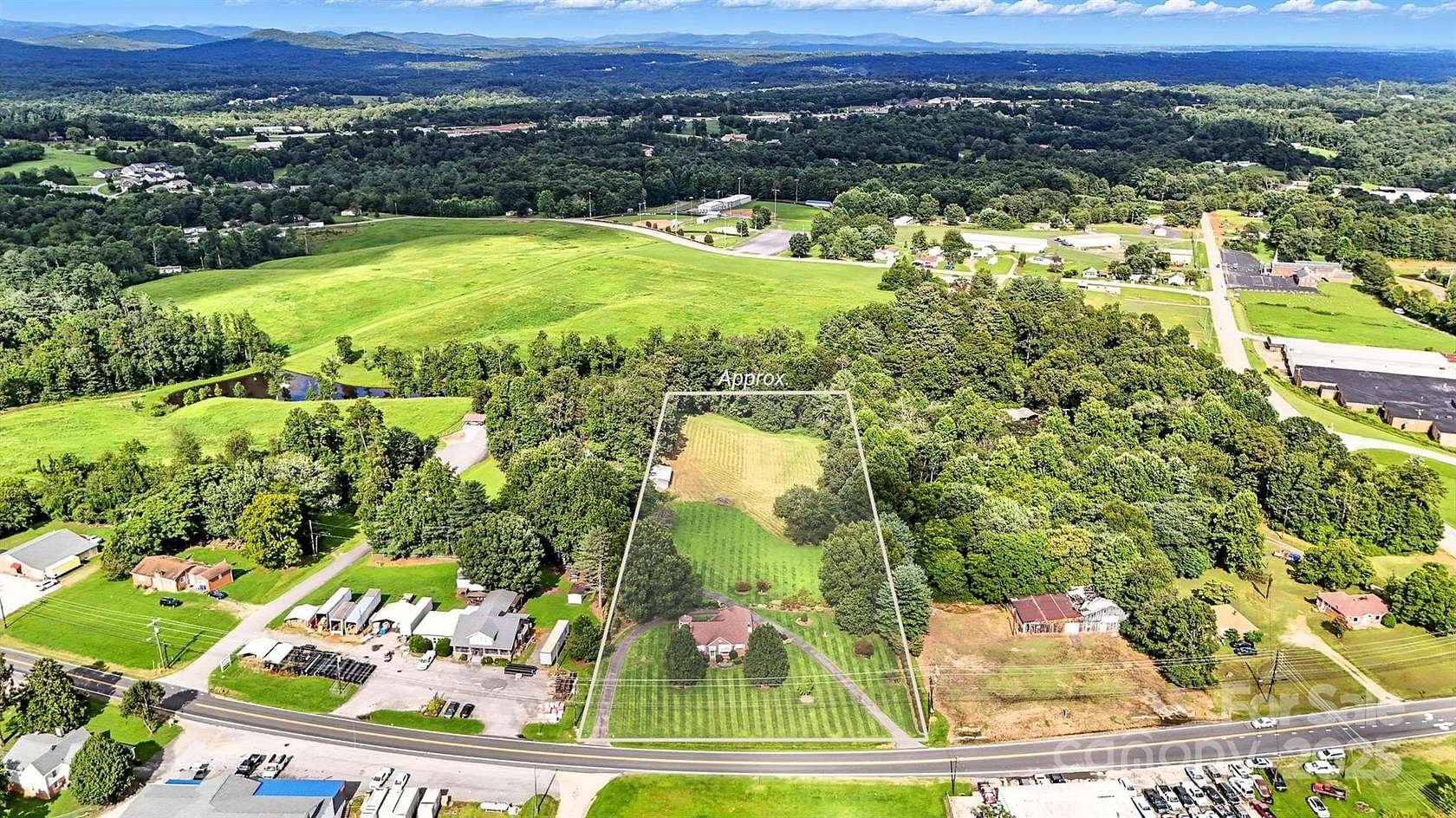 4.32 Acres of Improved Mixed-Use Land for Sale in Hudson, North Carolina