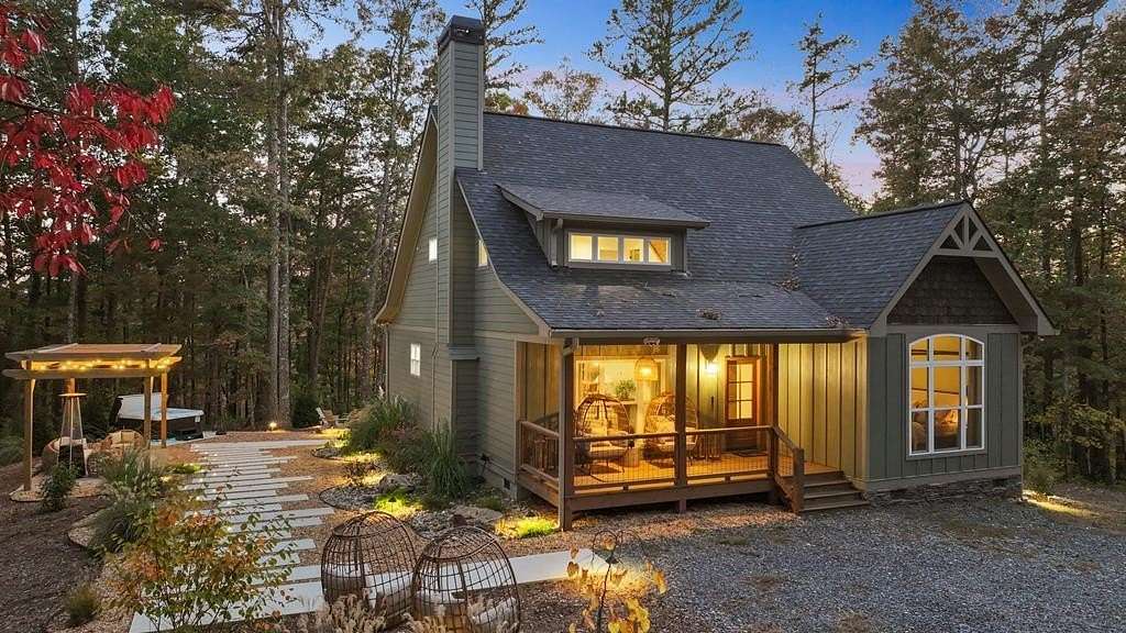 2.34 Acres of Residential Land with Home for Sale in Ellijay, Georgia