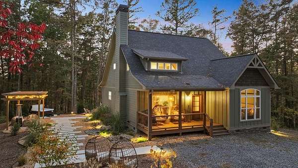 2.34 Acres of Residential Land with Home for Sale in Ellijay, Georgia