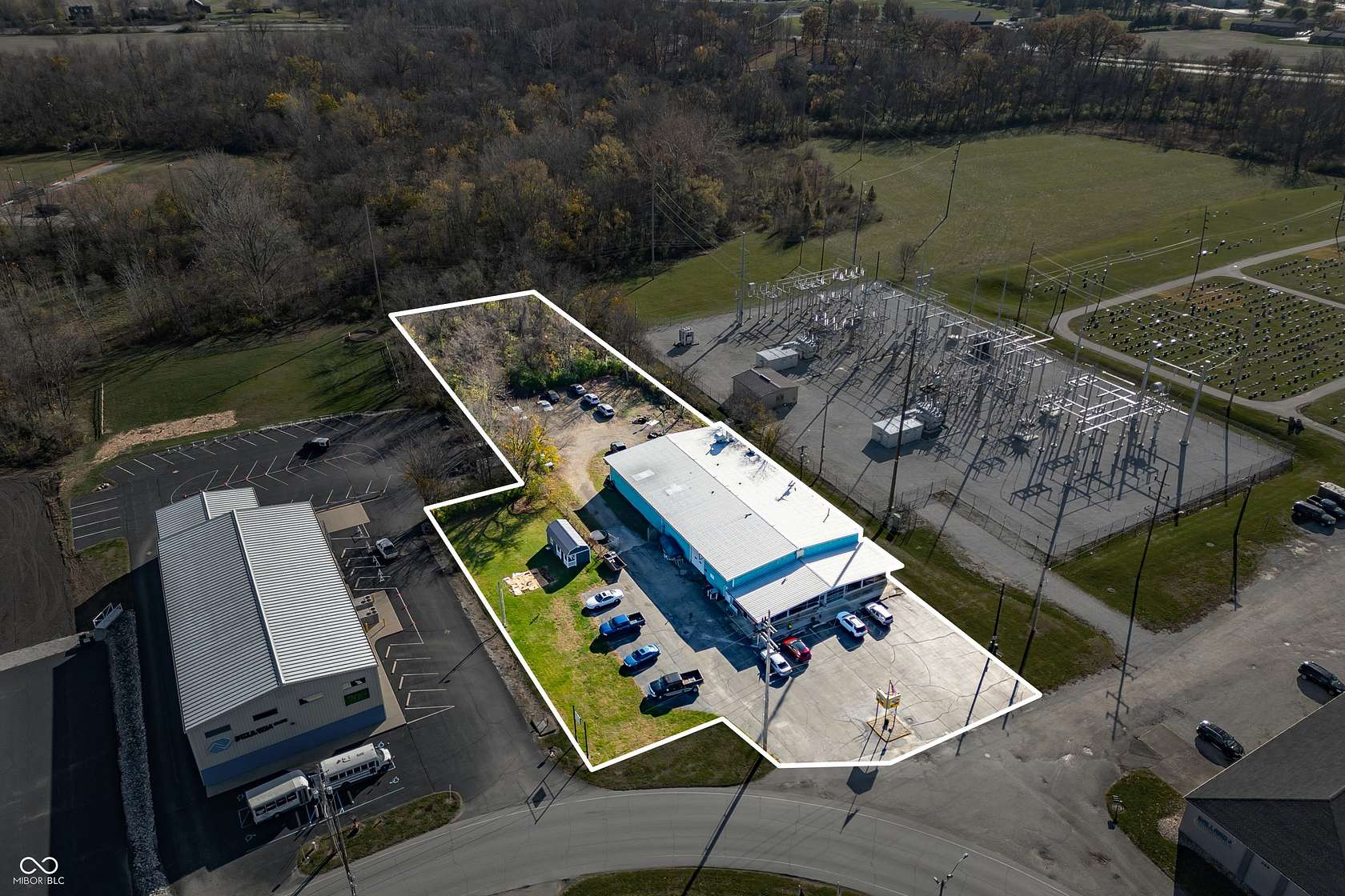 1.72 Acres of Improved Commercial Land for Sale in Mooresville, Indiana