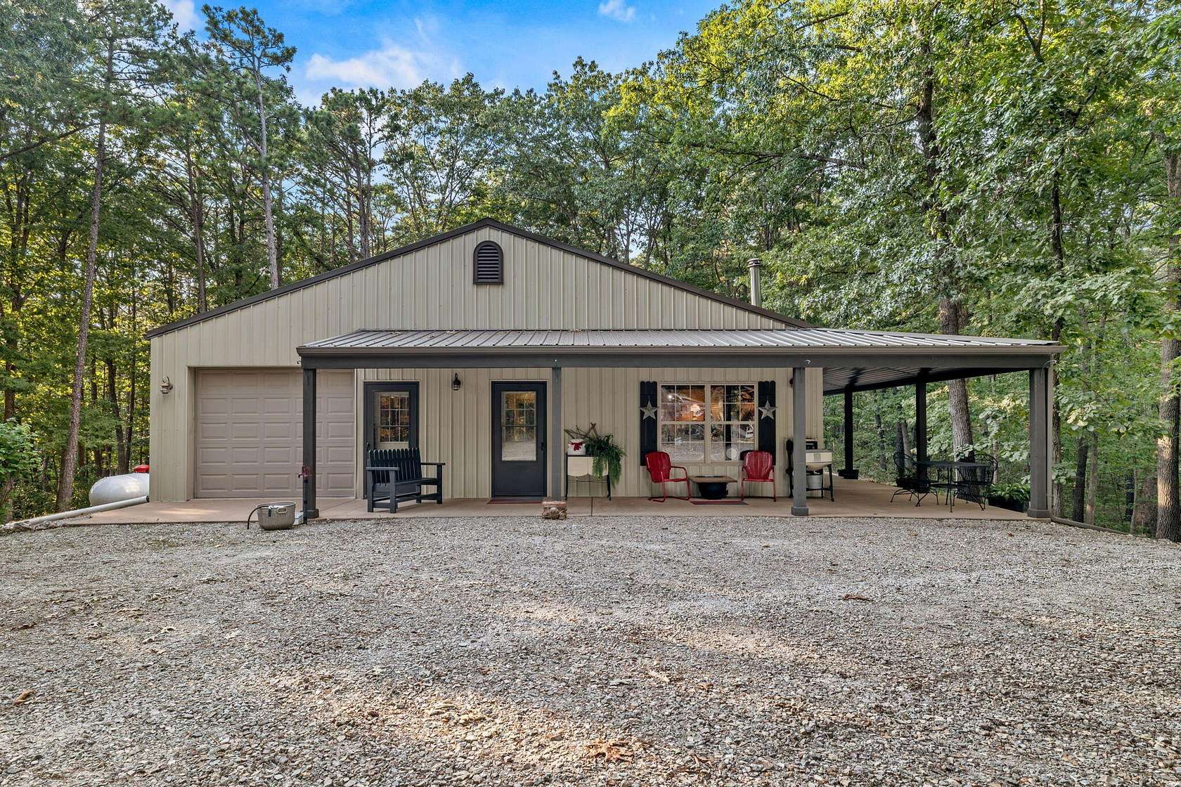 14.1 Acres of Recreational Land with Home for Sale in Cape Fair, Missouri