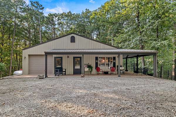 14.1 Acres of Recreational Land with Home for Sale in Cape Fair, Missouri