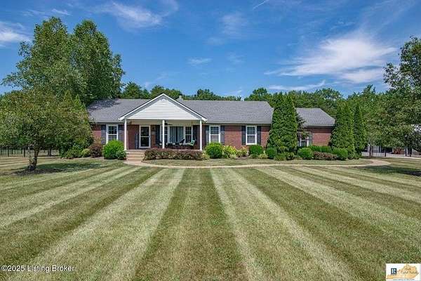 10.1 Acres of Land with Home for Sale in Shepherdsville, Kentucky