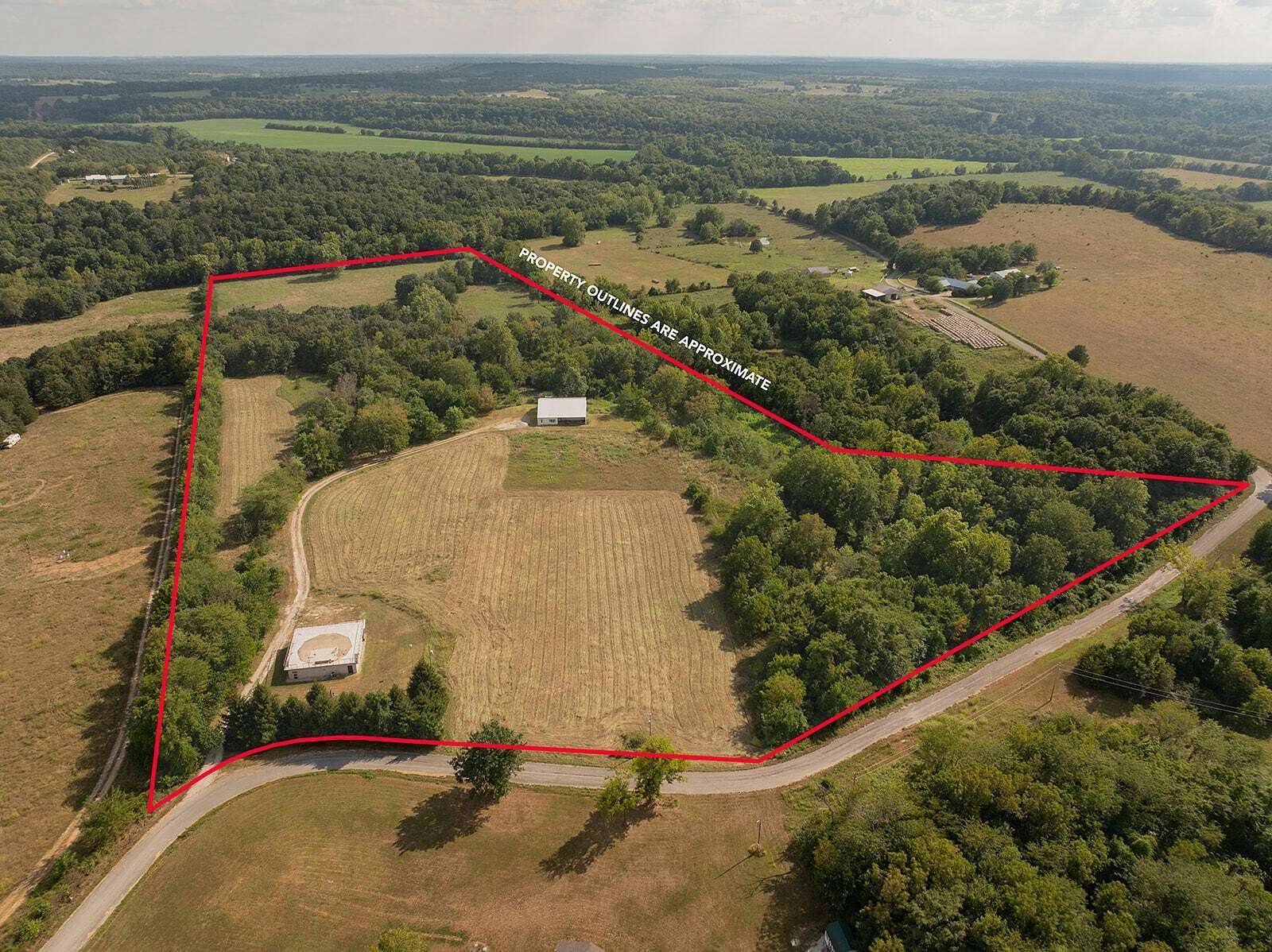 34 Acres of Land with Home for Sale in Morrisville, Missouri