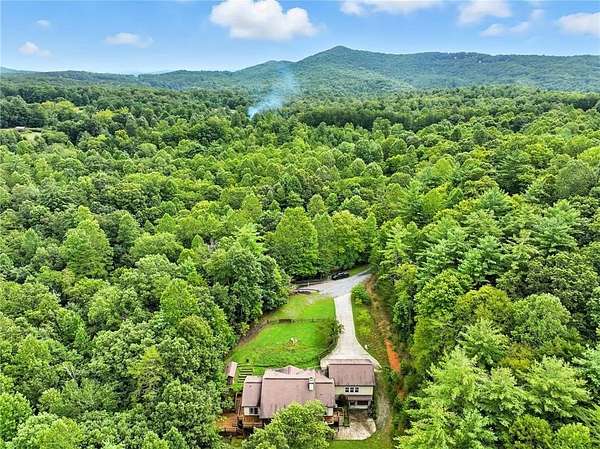 3.32 Acres of Residential Land with Home for Sale in Morganton, Georgia