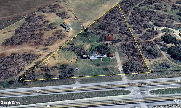 4.38 Acres of Residential Land with Home for Sale in Poteet, Texas