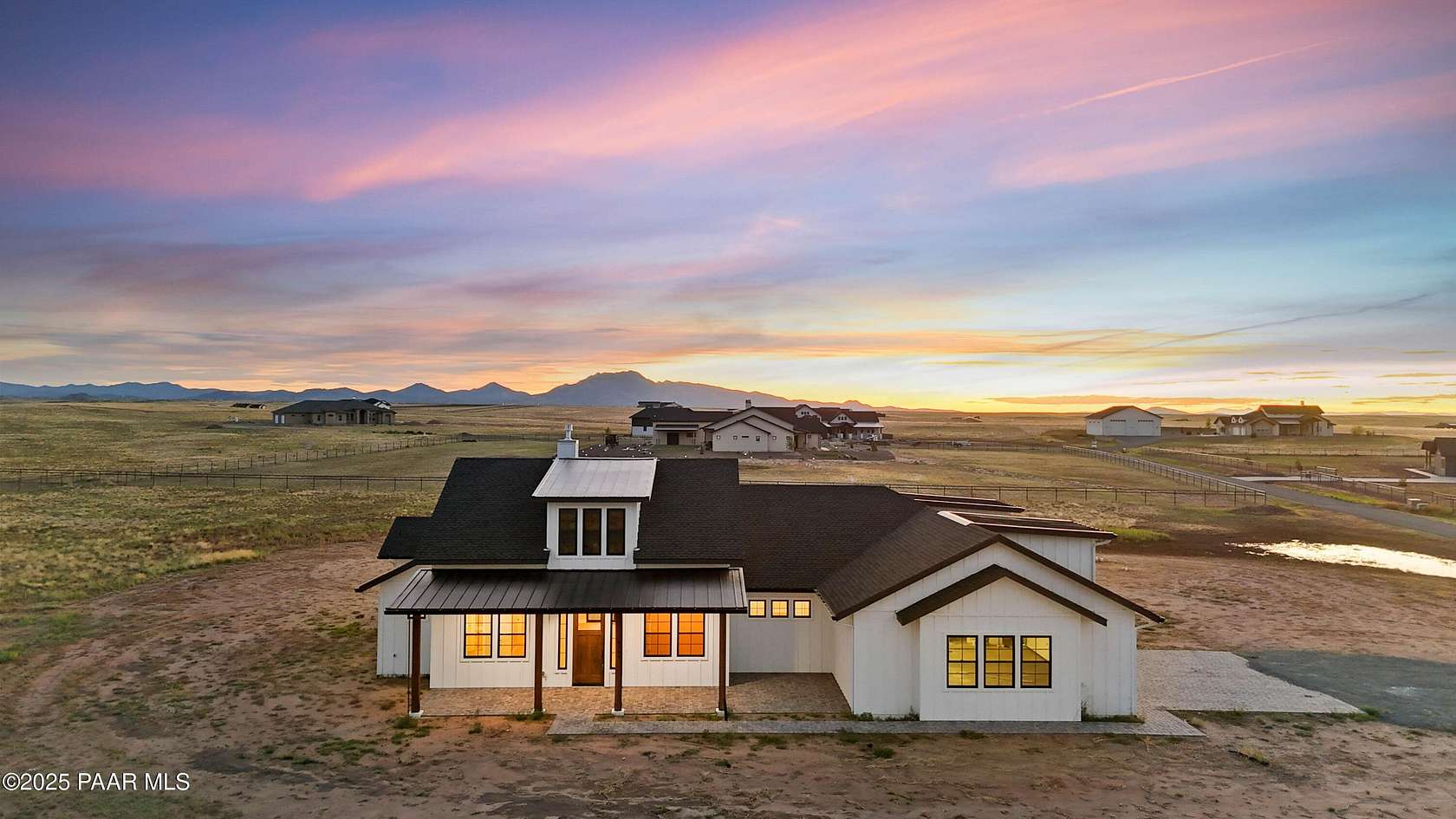 4 Acres of Residential Land with Home for Sale in Prescott Valley, Arizona