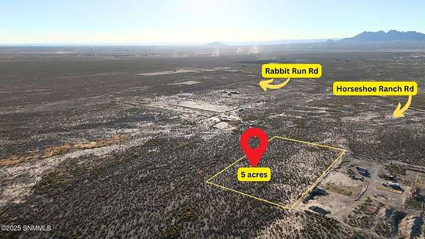 5 Acres of Residential Land for Sale in Las Cruces, New Mexico