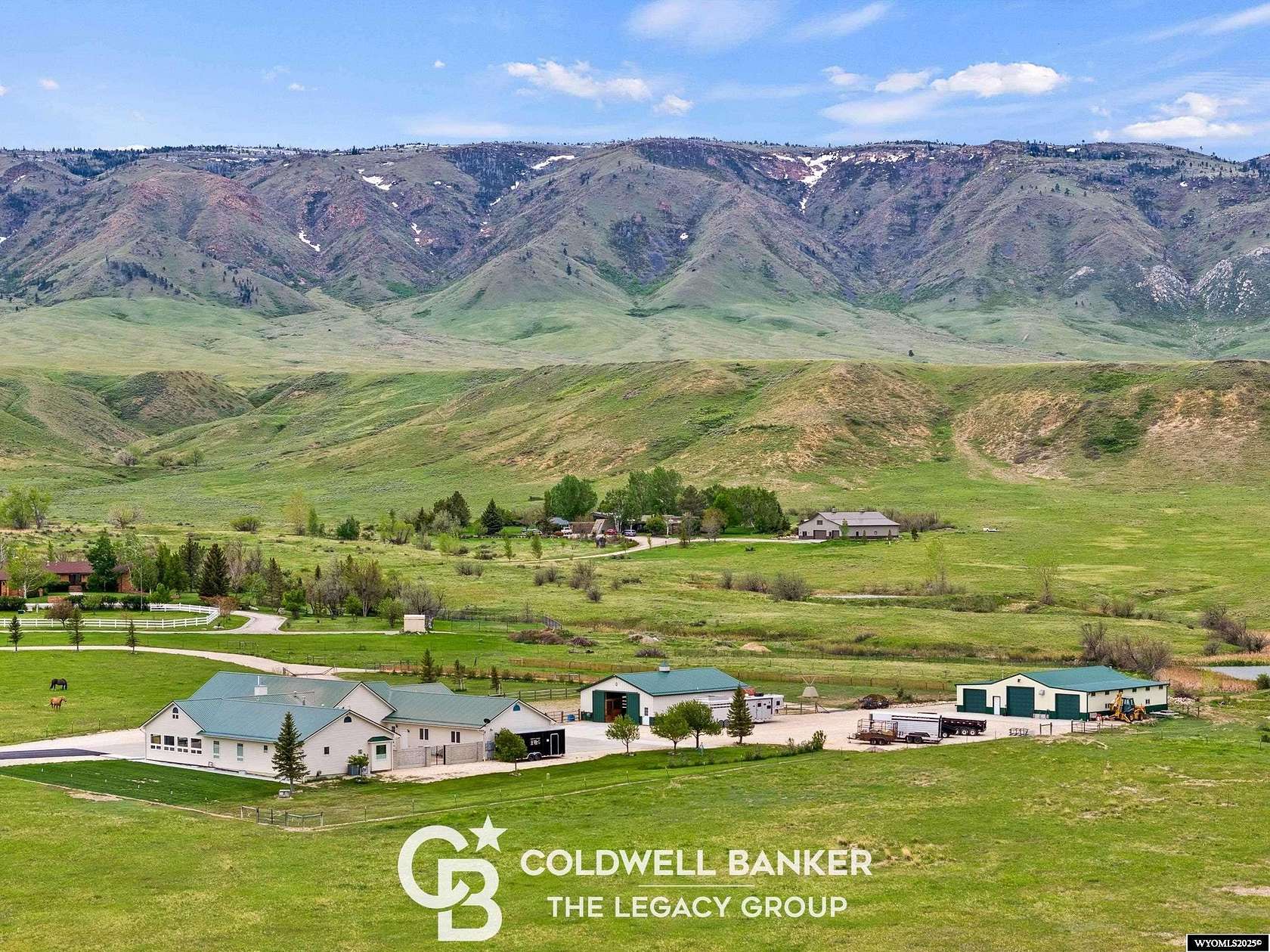 38.8 Acres of Land with Home for Sale in Casper, Wyoming