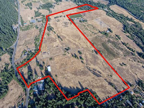 80 Acres of Agricultural Land with Home for Sale in Selma, Oregon