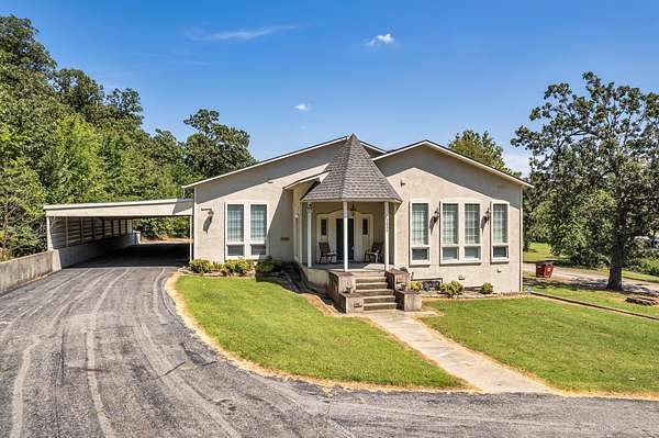 5.45 Acres of Residential Land with Home for Sale in Afton, Oklahoma