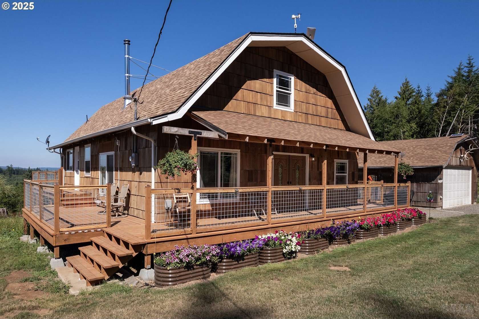 10.8 Acres of Land with Home for Sale in Rainier, Oregon