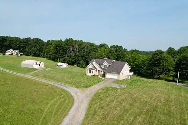 9.5 Acres of Land with Home for Sale in Hastings, Pennsylvania