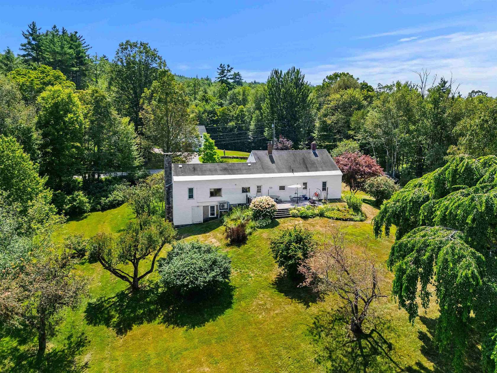 5.4 Acres of Land with Home for Sale in New Hampton, New Hampshire