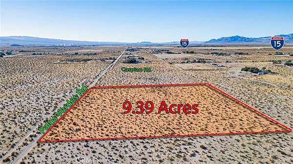 9.39 Acres of Residential Land for Sale in Newberry Springs, California