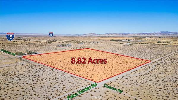 8.82 Acres of Residential Land for Sale in Newberry Springs, California