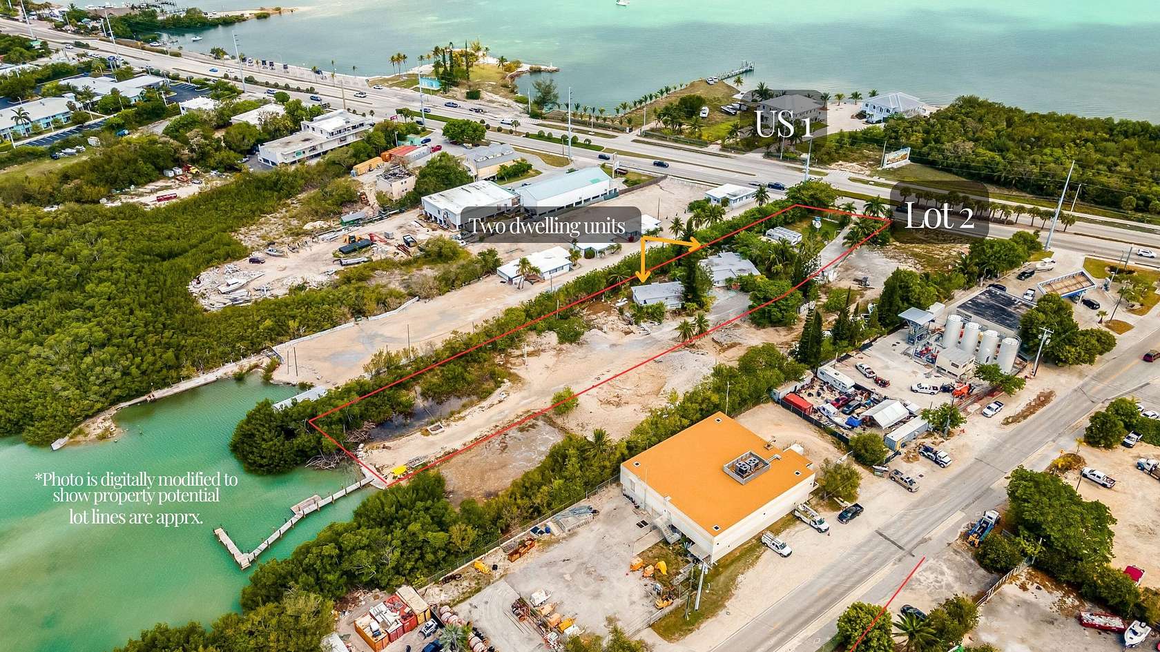 1.85 Acres of Improved Mixed-Use Land for Sale in Marathon, Florida