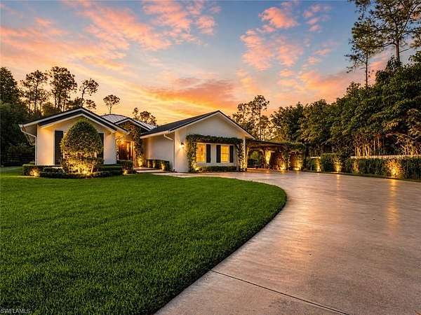 2.27 Acres of Land with Home for Sale in Naples, Florida