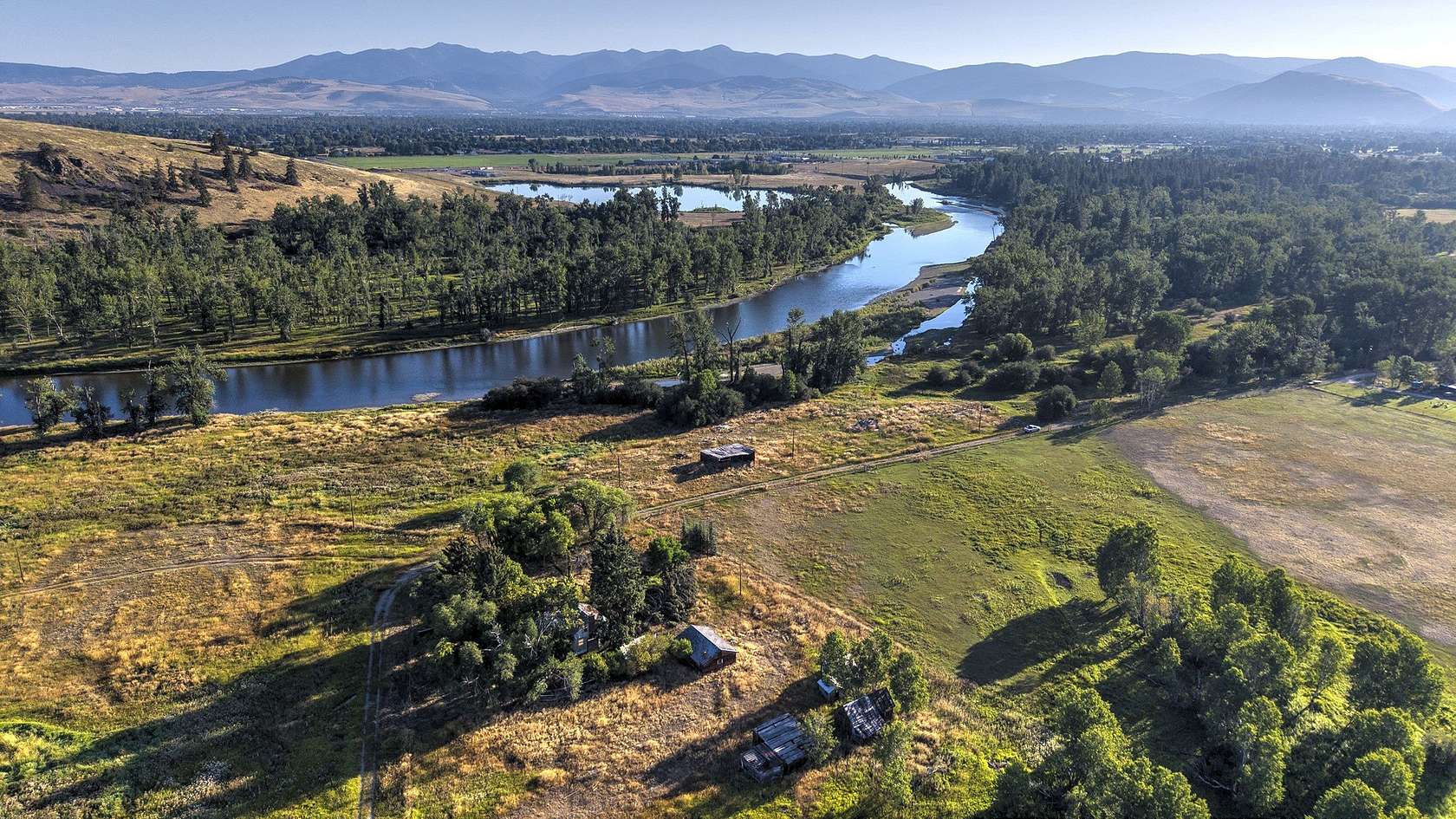 37.4 Acres of Land with Home for Sale in Missoula, Montana