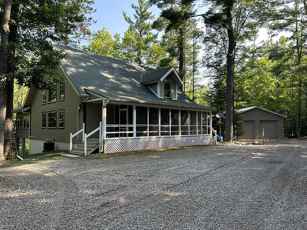 3.75 Acres of Residential Land with Home for Sale in Grayling, Michigan