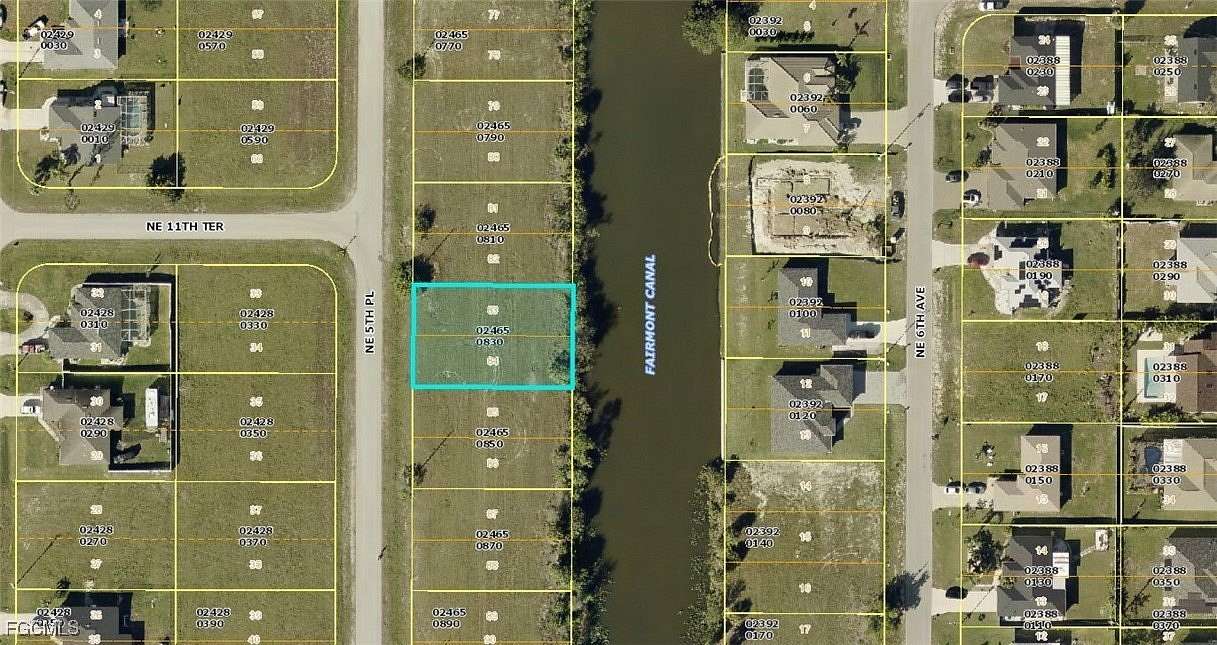 0.23 Acres of Residential Land for Sale in Cape Coral, Florida