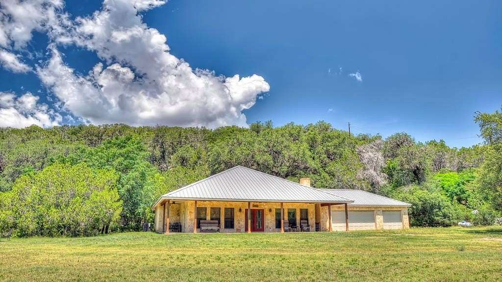 5 Acres of Residential Land with Home for Sale in Leakey, Texas