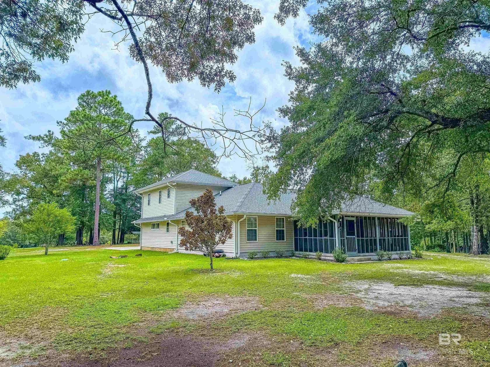 20.7 Acres of Land with Home for Sale in Andalusia, Alabama