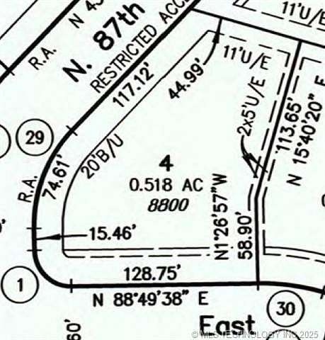 0.52 Acres of Residential Land for Sale in Broken Arrow, Oklahoma